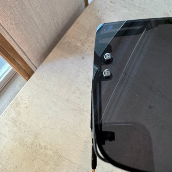 Worn 2x BALMAIN Wonderboy Black/Purple Sunglasses, Authentic Limited Edition - Picture 8 of 13